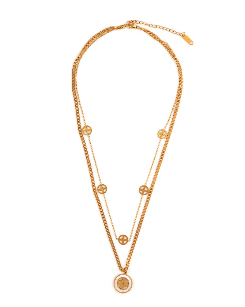 TAAHIRA Angela Layered Necklace - Image 1